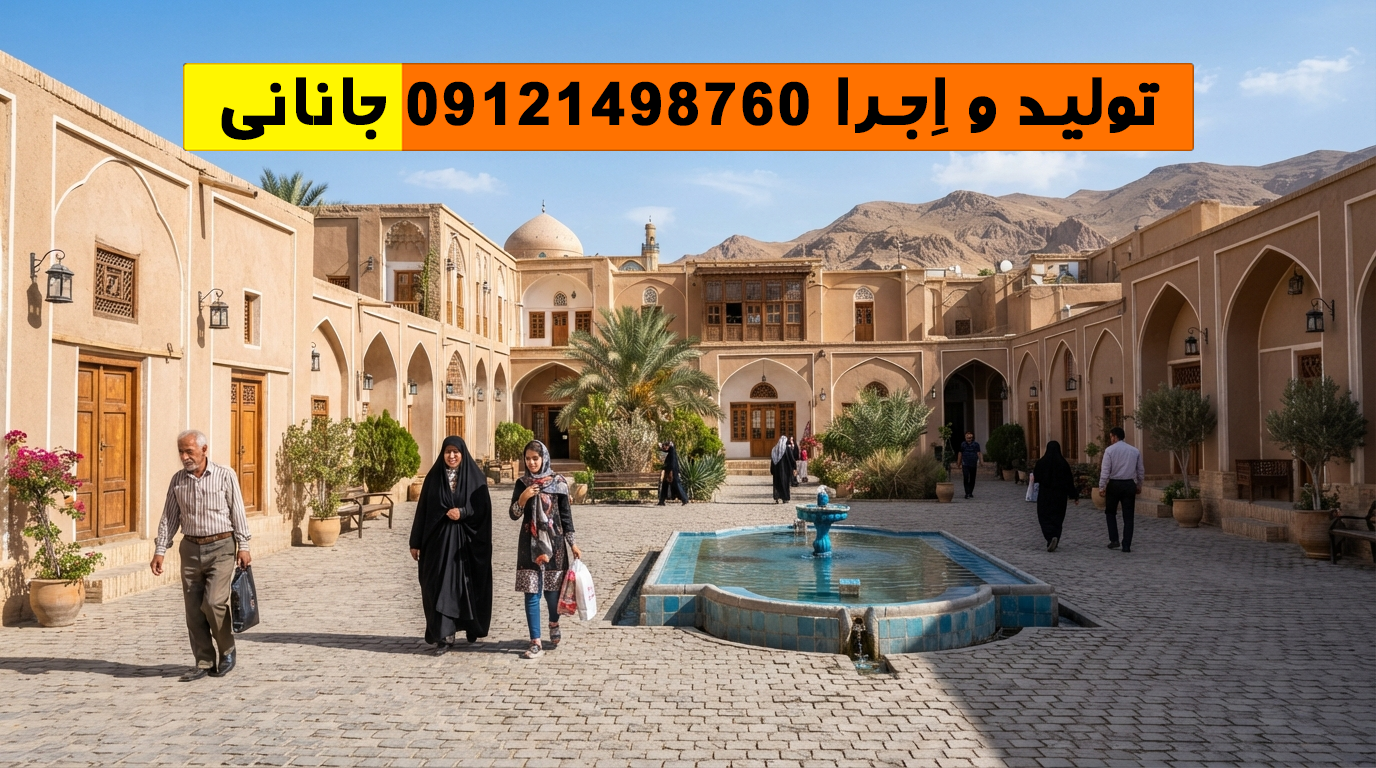 کاهگل کرمان | اجرای کاهگل نانو ضد آب در کرمان با ضمانت 10 ساله میدان و دیوارهای سنتی مقاومسازی شده با کاهگل کرمان