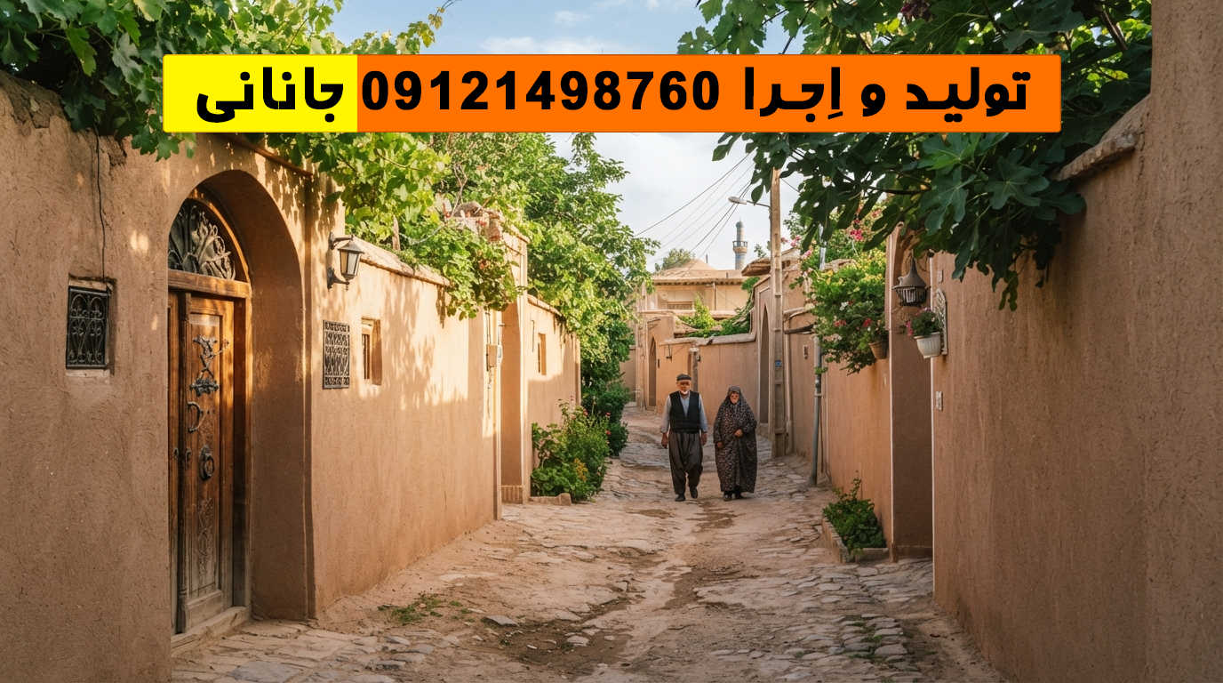 کاهگل نیشابور | اجرای کاهگل نانو ضد آب در نیشابور با ضمانت 10 ساله نمای بافت قدیمی و دیوارهای سالم کاهگل نیشابور در کوچه باغهای سنتی