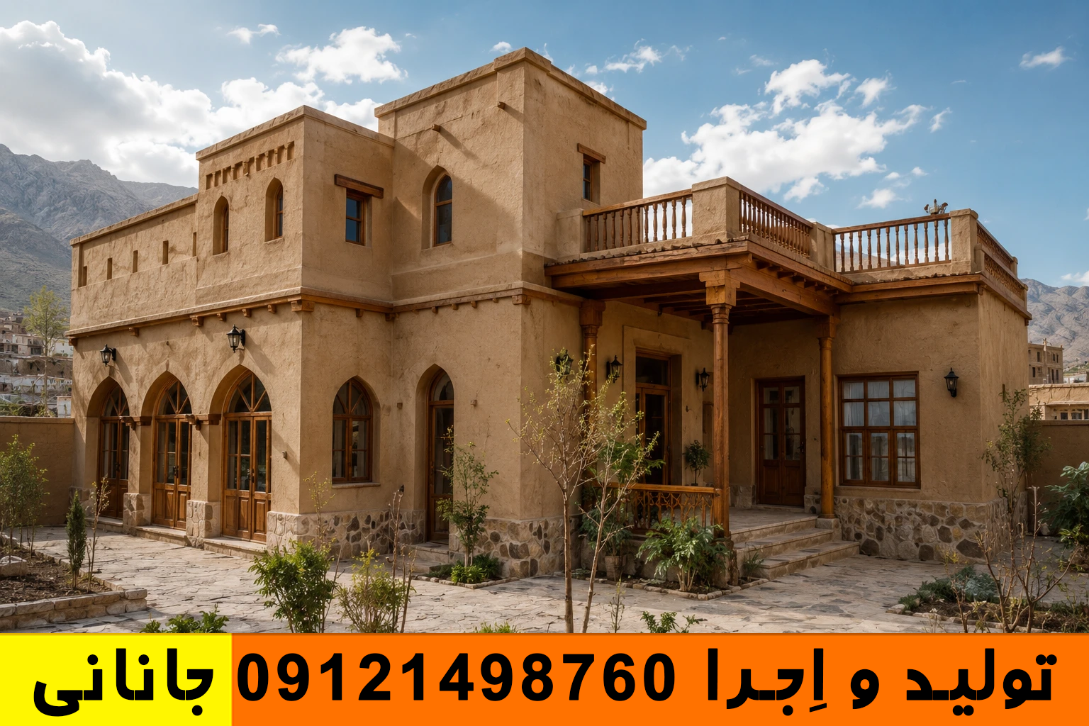 یک منزل قدیمی در بافت کهنه شهر کرمانشاه